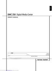 Harman Kardon DMC 250 Owner's Manual