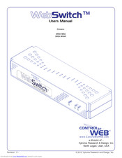 Xytronix Research & Design WebSwitch XRDI-WS3 User Manual