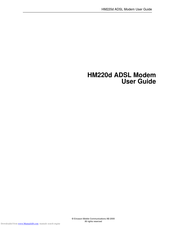 Ericsson HM220d User Manual