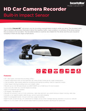 SecurityMan CARCAM-SD Specifications
