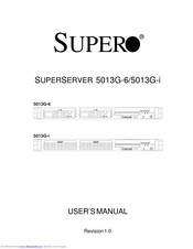 Supermicro Supero SUPERSERVER 5013G-i User Manual