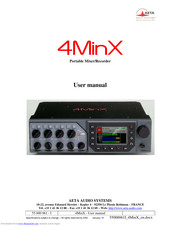Aeta Audio Systems 4MinX User Manual