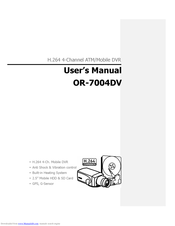 Orion Technology OR-7004DV User Manual