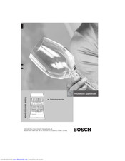 Bosch Dishwasher Instructions For Use Manual