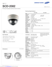 Samsung SCD-2082 Technical Specifications