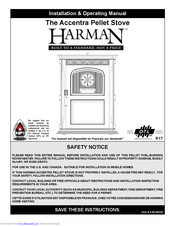 Harman Stove Company Accentra Installation & Operating Manual