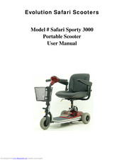 Evolution Technologies Safari Sporty 3000 User Manual