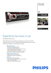Philips CarStudio CEM2101/12 Specifications