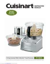 Cuisinart FP-12DCS Instruction Booklet