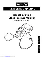 ReliOn HEM-412CREL Instruction Manual