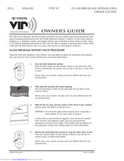 Toyota VIP Owner's Manual