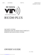Toyota RS3200 PLUS Owner's Manual