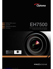 Optoma EH7500 Specifications