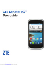 zte Sonata 4G User Manual