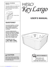 Weslo Key Largo User Manual