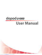 DOPOD U1000 User Manual