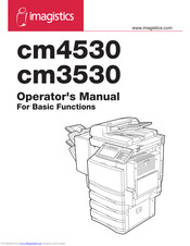 imagistics cm3530 Operator's Manual