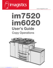imagistics im7520 User Manual