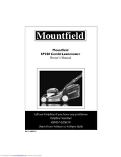 Mountfield 550 SP TRI-CUT Owner's Manual