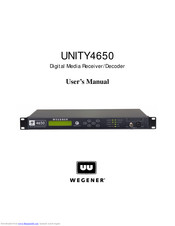 Wegener UNITY4650 User Manual