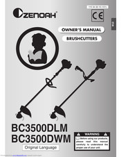Zenoah BC3500DWM Owner's Manual