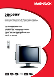 Magnavox 26MD255V - 26