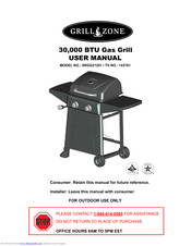 Grill Zone SRGG31201 User Manual
