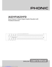 PHONIC IA231F User Manual