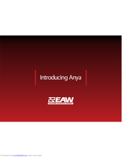 Eaw Anya Quick Manual