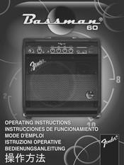 Fender Bassman 60 Manuals Manualslib