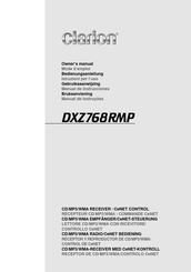 Clarion DXZ768RMP Mode D'emploi