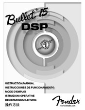 Fender Bullet 15 DSP Instruction Manual
