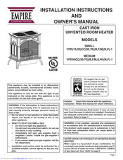 Empire Comfort Systems VFD30CC series Owner's Manual