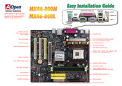 AOpen MX46-800L Easy Installation Manual