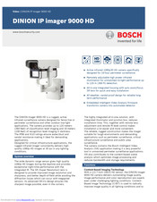 Bosch DINION IP imager 9000 HD User Manual