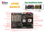 AOpen AX4GE-N Easy Installation Manual