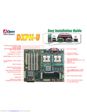 AOpen DXPN-U Easy Installation Manual