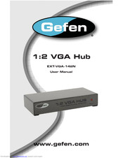 Gefen EXT-VGA-142N User Manual