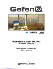 Gefen GTV-WHD-1080P-SR User Manual