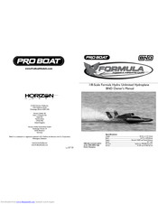 ProBoat Formula BND Owner's Manual