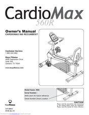Keys Fitness CardioMax 560R Owner's Manual
