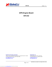 Globalsat ER-332 User Manual