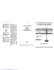 Bionaire BSF1612M Instruction Manual