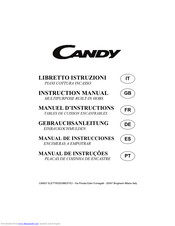 CANDY MULTIPURPOSE BUILT-IN HOBS Instruction Manual