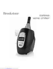 Brookstone Iceless wine chiller Instruction Manual
