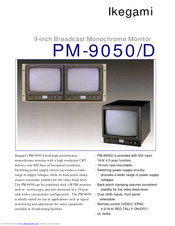 Ikegami PM-9050 Specifications