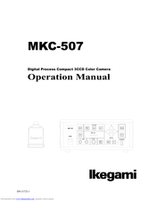 Ikegami MKC-507 Operation Manual