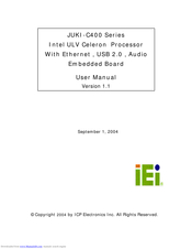 IEI Technology JUKI-C400 Series User Manual