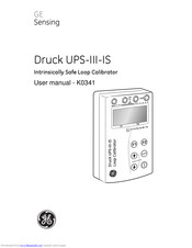 GE Druck UPS-III-IS User Manual