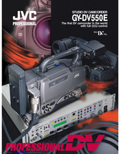 Jvc GY-DV550E - Studio Dv Camcorder Quick Manual